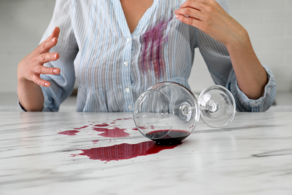 How to remove wine stains from clothes and carpet with Arm and Hammer Detergent