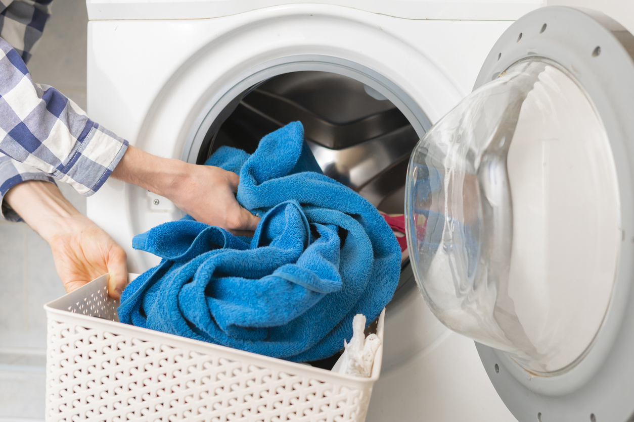 How to wash smelly towels in washing machine