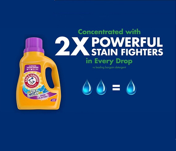 ARM & HAMMER más OxiClean con Odor Blasters, Estallido de frescura