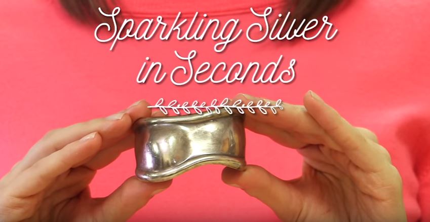 Clean and polish silver jewelry in 10 minutes (easily remove tarnish) -  YouTube