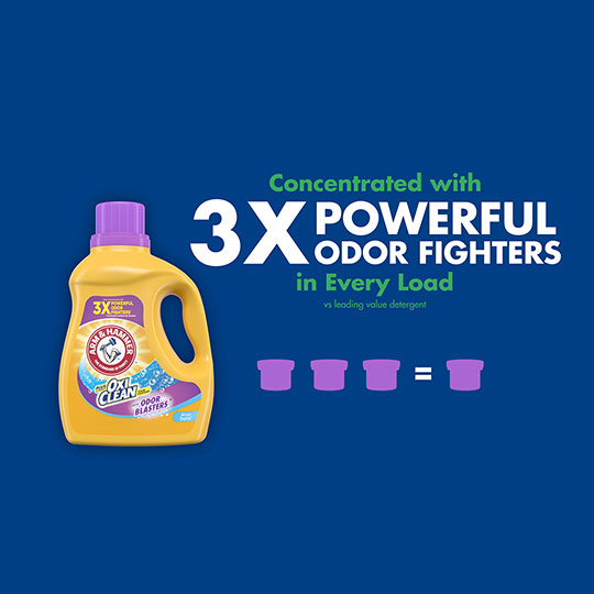 ARM & HAMMER Plus OxiClean With Odor Blasters, Fresh Burst