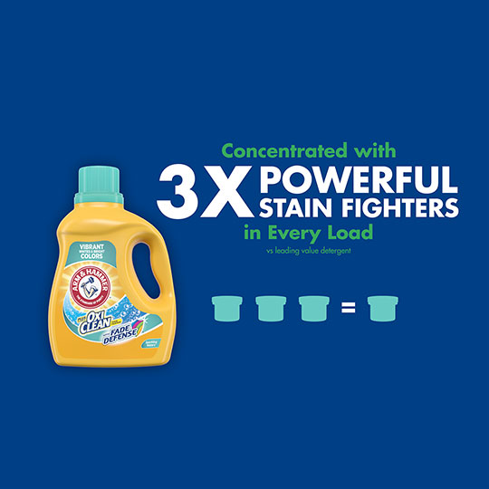 OxiClean White Revive Liquid Additive Laundry Whitener 50 Ounce - Pack of 3