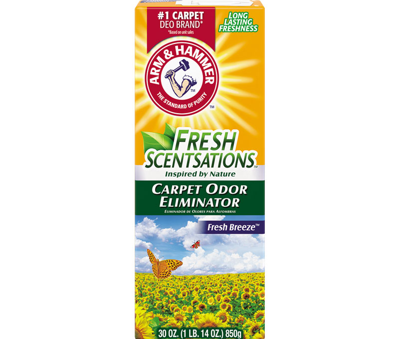 Arm Hammer Fresh Scentsations Carpet Odor Eliminator Scent