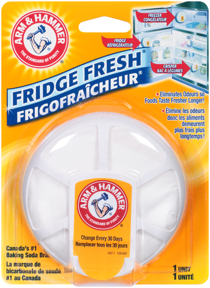 Désodorisant pour frigo et congélateur, 500 g – Arm & Hammer : Désodorisant  pour maison