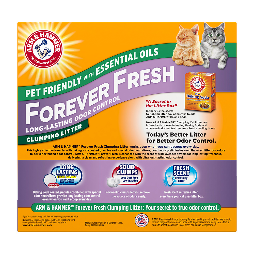 Forever Fresh Lavender Clumping Cat Litter ARM & HAMMER™