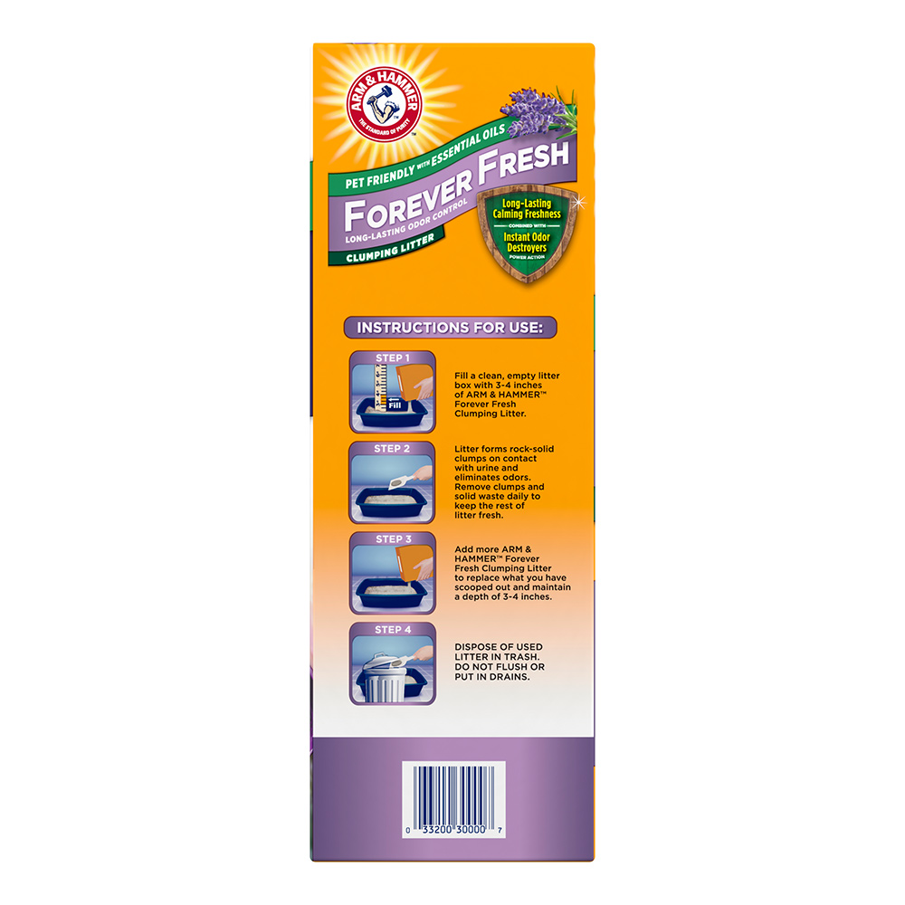 Forever Fresh Lavender Clumping Cat Litter,20 lbs ARM & HAMMER™