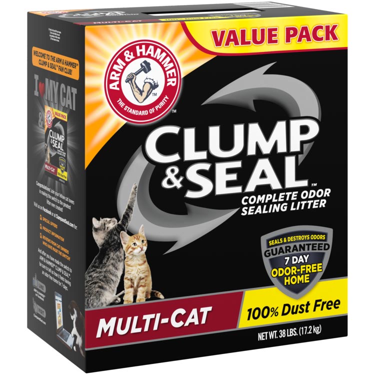 ARM & HAMMER™ Clump & Seal™ Complete Odor Sealing Clumping Litter (type)
