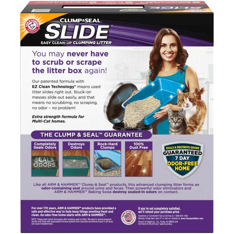 ARM & HAMMER™ SLIDE™ Easy CleanUp Clumping Litter (type)