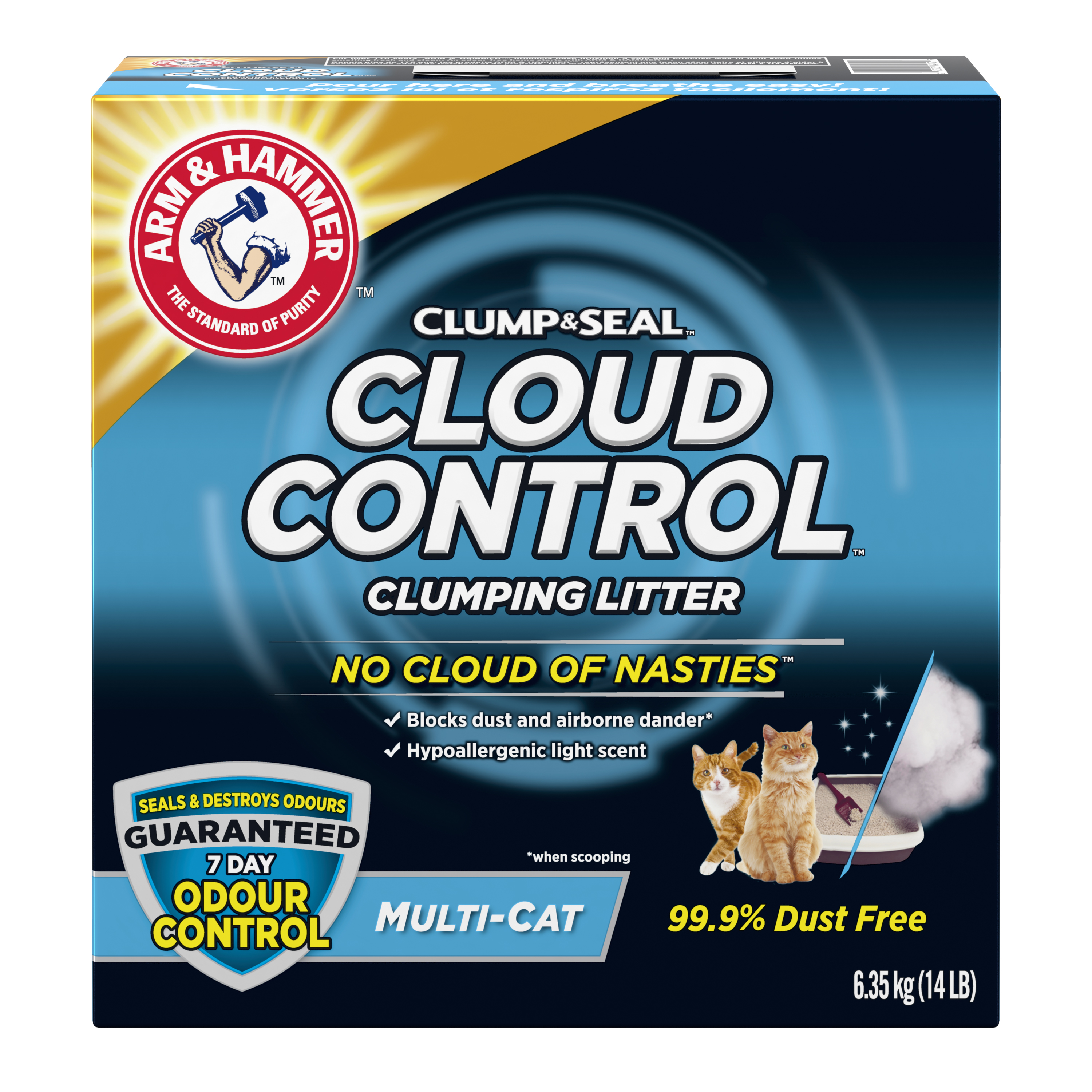 Cat allergic to hotsell arm and hammer litter