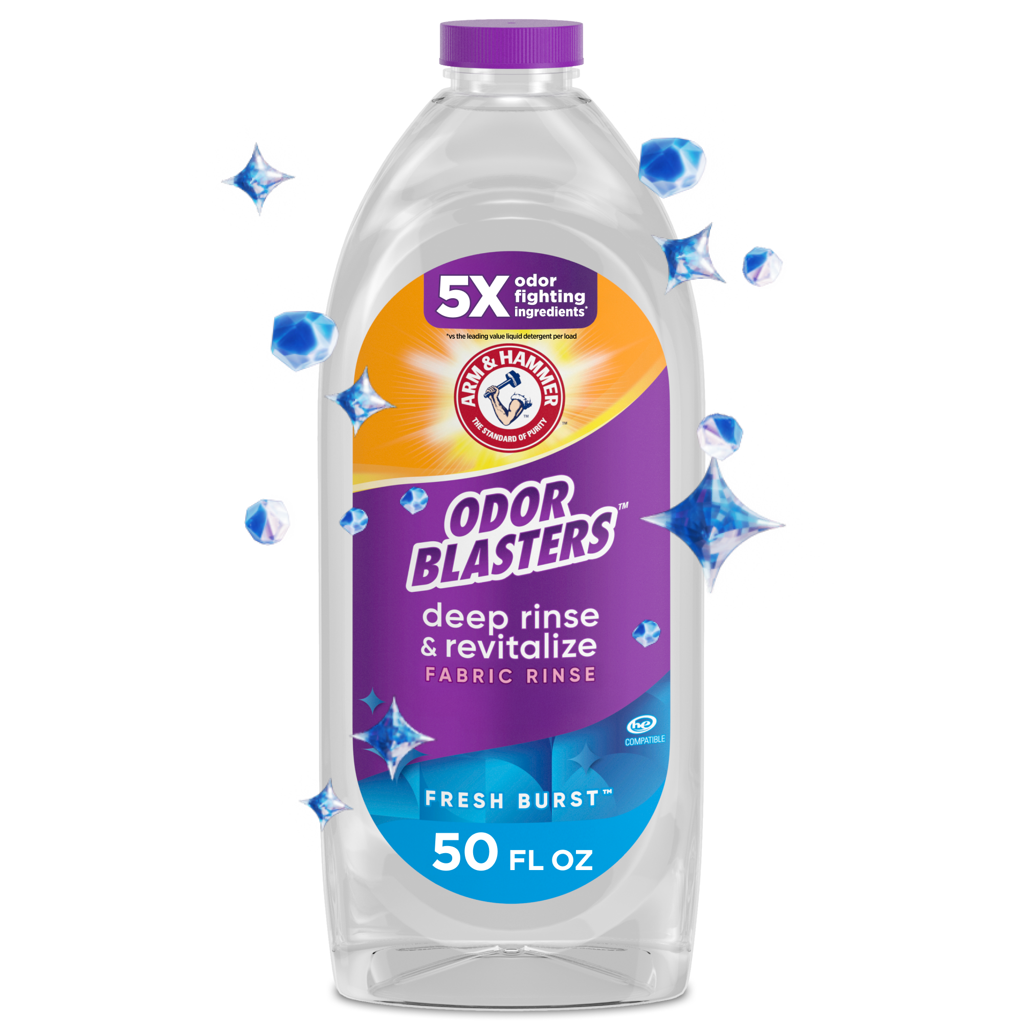 Arm & Hammer Odor Blasters タイド洗剤 ARM & HAMMER Odor Blasters Deep Rinse & Revitalize Fabric Rinse