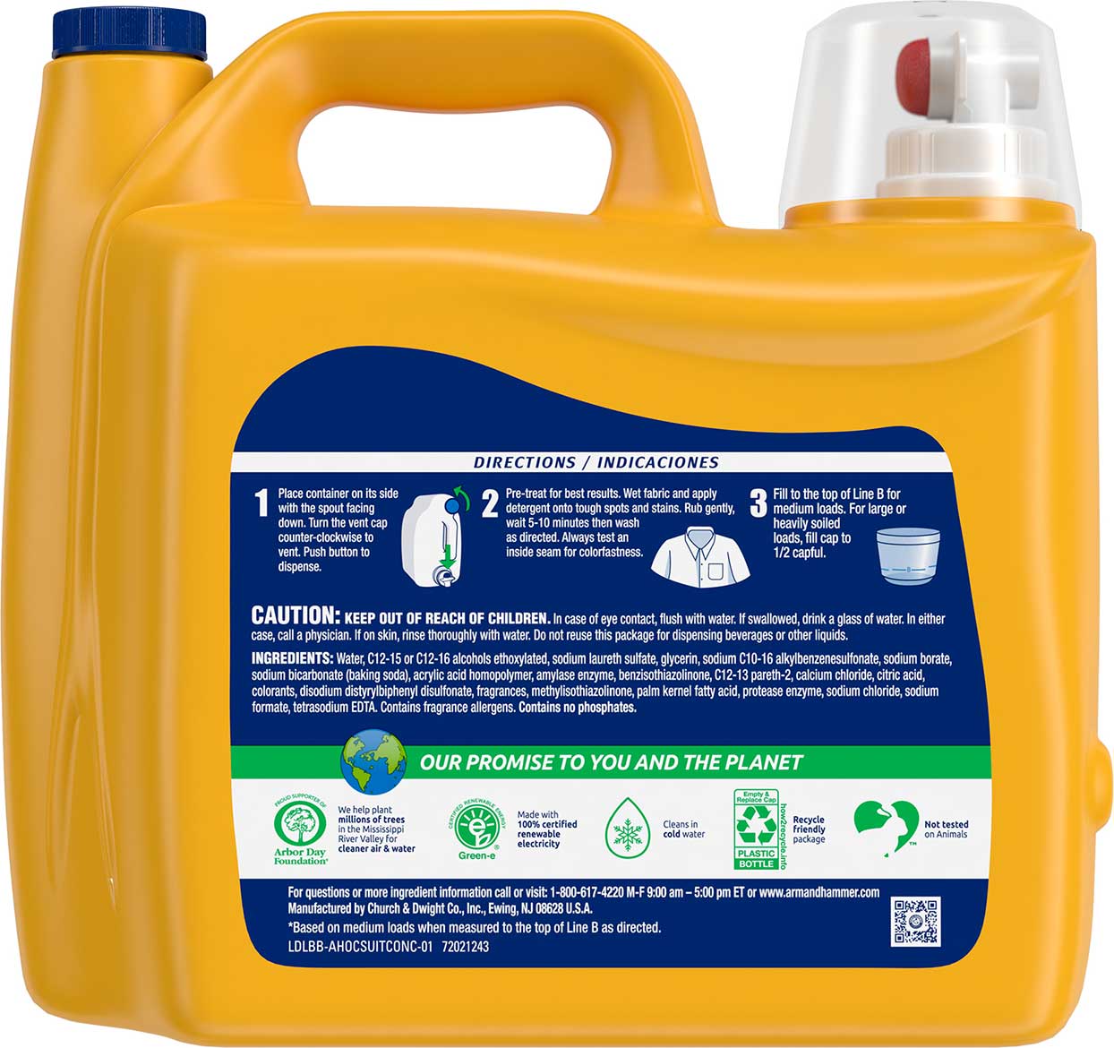 ARM & HAMMER Plus OxiClean With Odor Blasters, Fresh Burst, Odor