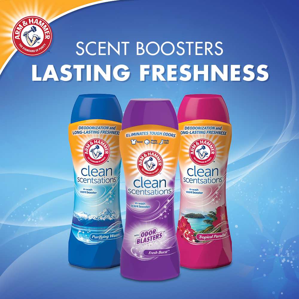 ARM & HAMMER Clean Sensations Laundry InWash Scent Booster, Tropical