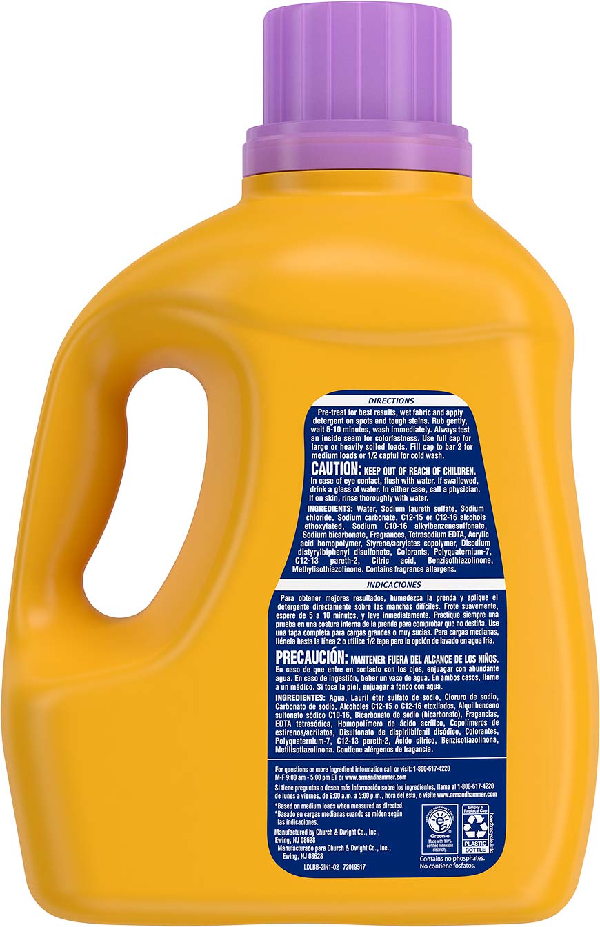 ARM & HAMMER™ plus a Touch of Softener