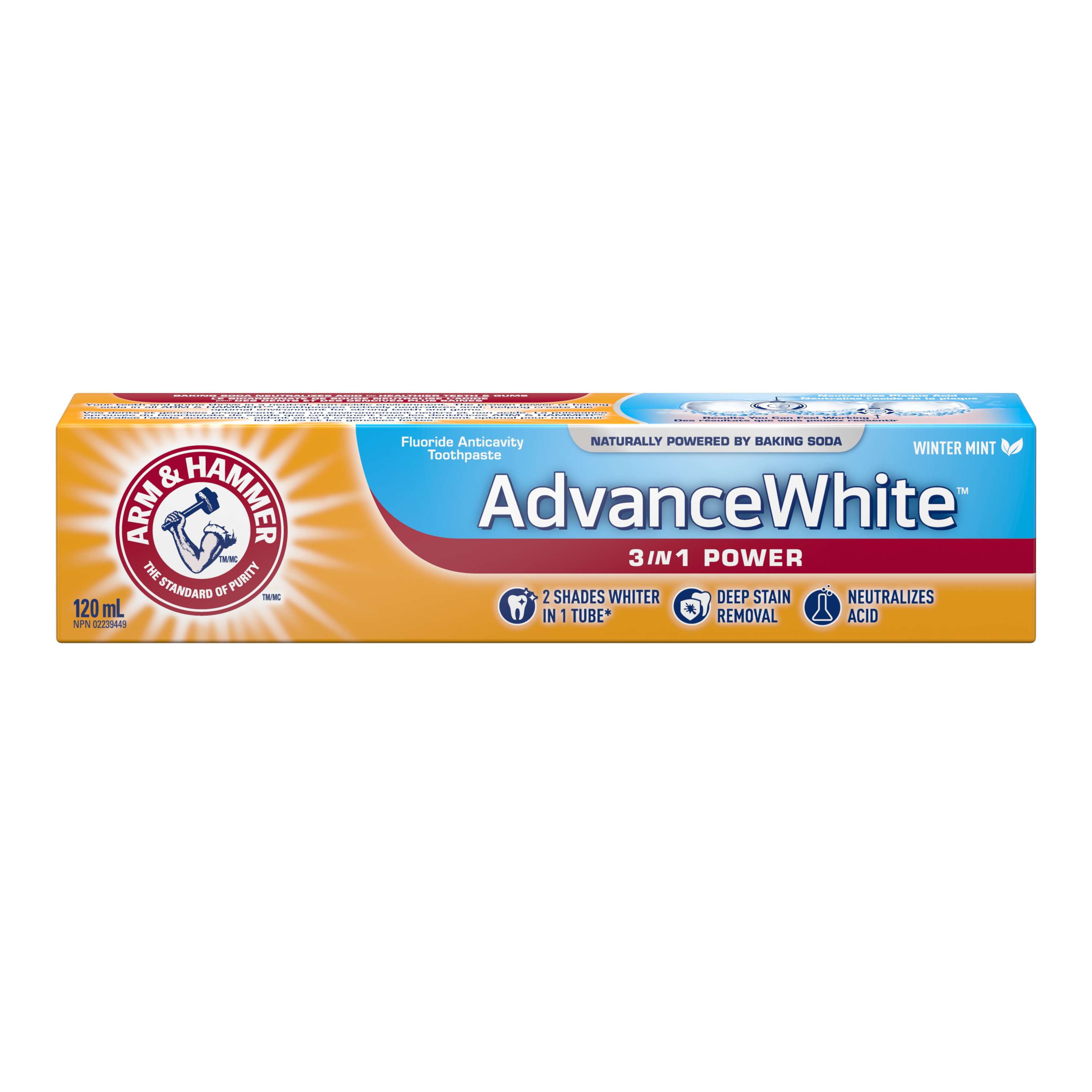 ARM & HAMMER™ Advance White 3 in 1 (type) Toothpaste