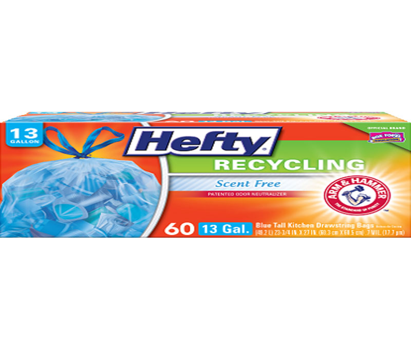 Hefty Ultra Strong Citrus Twist Scent Tall Kitchen 13 Gallon Drawstring Trash  Bags - Shop Trash Bags at H-E-B