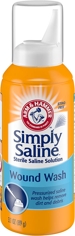 Is saline wound wash good for nose piercings sales