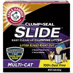 easy clean-up litter