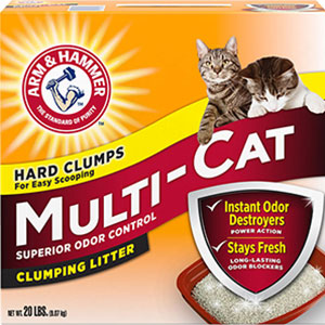 multi-cat litter