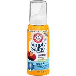 saline nasal solution for babies