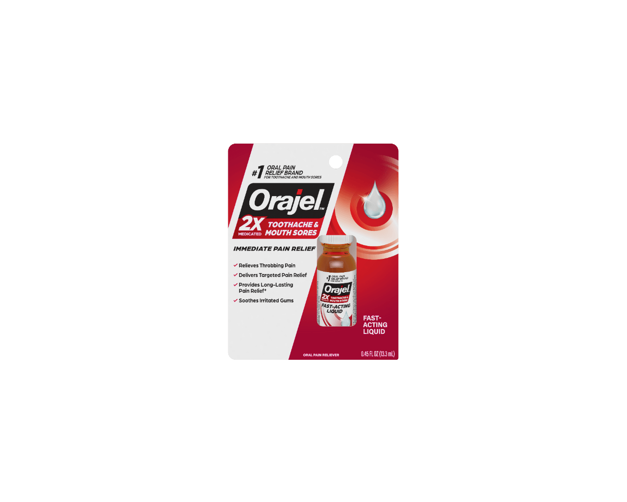 Medicated For Toothache Gum Liquid Orajel Medicated for toothache gum liquid orajel