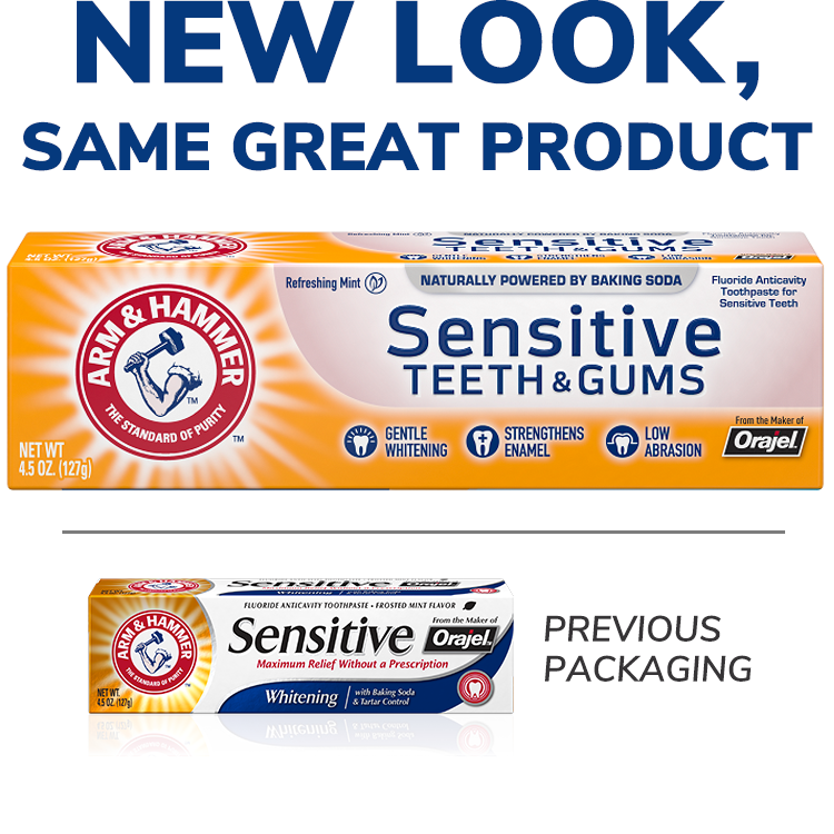 Sensitive Toothpaste Whitening 45 oz