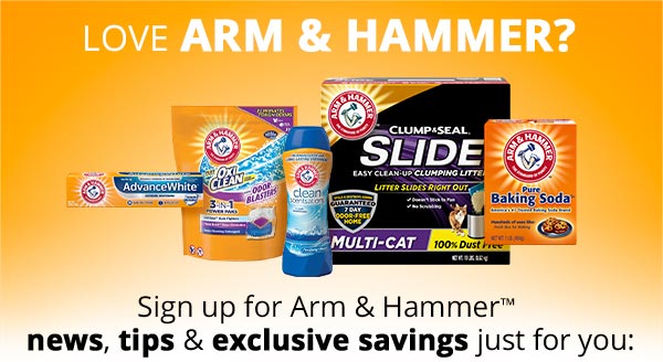 Arm and Hammer products