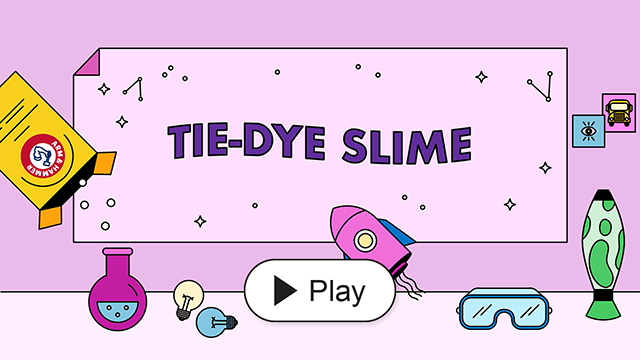Tie-Dye Slime