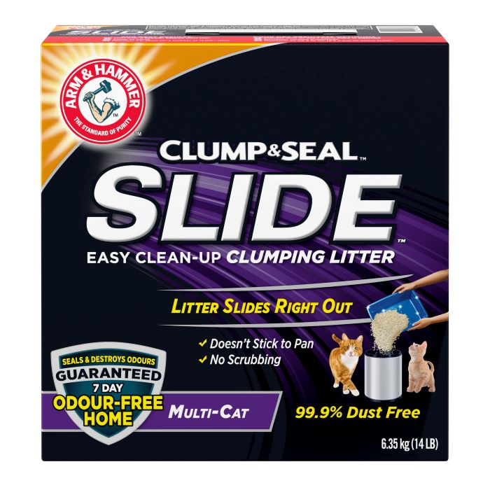 SLIDE™ Easy Clean-Up Clumping Litter, Multi-Cat