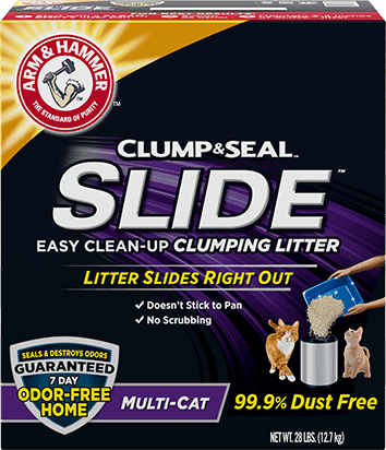 SLIDE™ Easy Clean-Up Clumping Litter, Multi-Cat